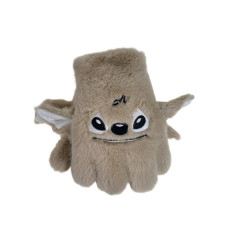 На фото 1 - Тёплые подростковые перчатки, цвет бежевый