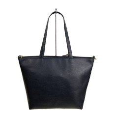 На фото 2 - Женская сумка из искусственной кожи, цвет черный