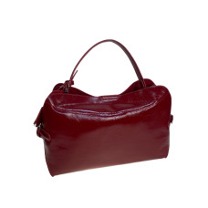 На фото 1 - Женская сумка из натуральной кожи, цвет красный На фото 1 - Женская сумка из натуральной кожи, цвет красный