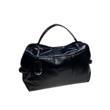 На фото 1 - Женская сумка из натуральной кожи, цвет черный На фото 1 - Женская сумка из натуральной кожи, цвет черный