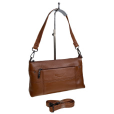 На фото 1 - Женская сумка из натуральной кожи, цвет рыжий На фото 1 - Женская сумка из натуральной кожи, цвет рыжий