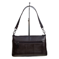 На фото 2 - Женская сумка из натуральной кожи, цвет шоколад На фото 2 - Женская сумка из натуральной кожи, цвет шоколад