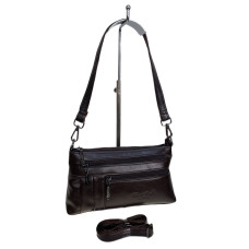 На фото 1 - Женская сумка из натуральной кожи, цвет шоколад На фото 1 - Женская сумка из натуральной кожи, цвет шоколад