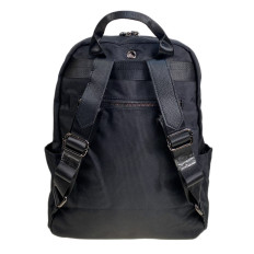 На фото 2 - Женский рюкзак из текстиля, цвет черный