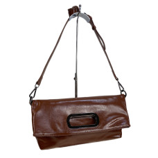 На фото 1 - Женская сумка из натуральной кожи, цвет рыжий На фото 1 - Женская сумка из натуральной кожи, цвет рыжий