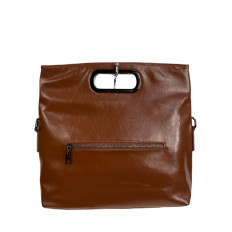 На фото 2 - Женская сумка из натуральной кожи, цвет рыжий На фото 2 - Женская сумка из натуральной кожи, цвет рыжий