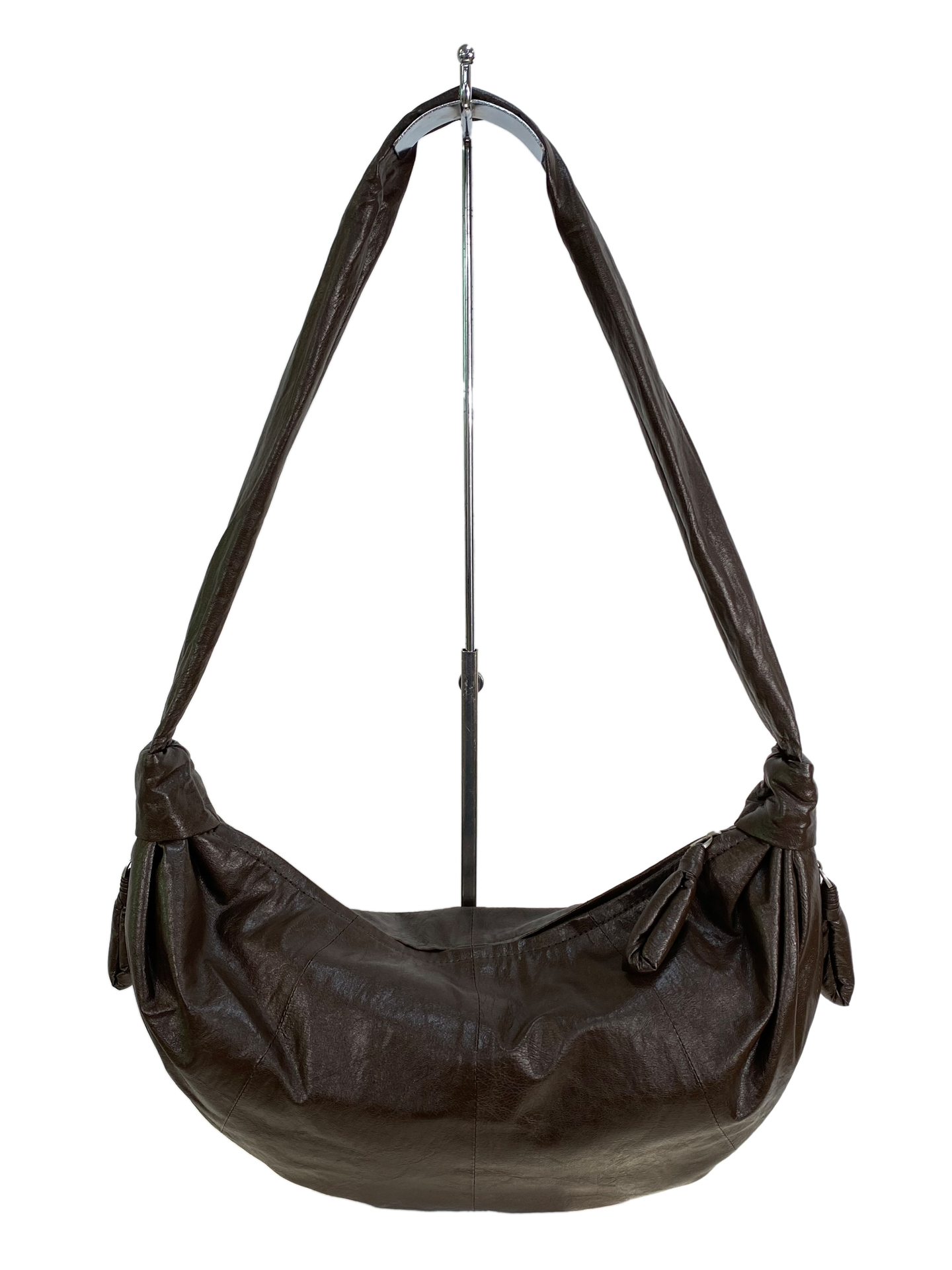 На фото 2 - Женская сумка из искусственной кожи, цвет кофе