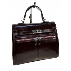 На фото 1 - Женская сумка из натуральной кожи, цвет шоколад На фото 1 - Женская сумка из натуральной кожи, цвет шоколад