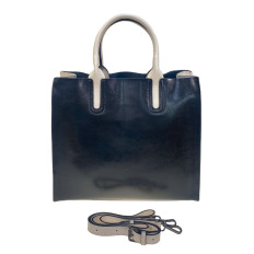 На фото 2 - Женская сумка из натуральной кожи, цвет черный На фото 2 - Женская сумка из натуральной кожи, цвет черный