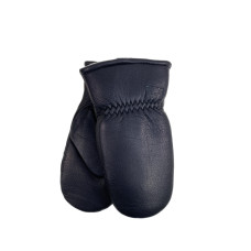 На фото 1 - Варежки мужские теплые непромокаемые цвет черный