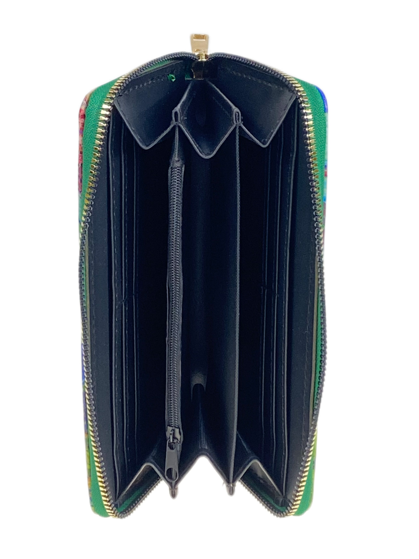 На фото 2 - Женский кошелёк  из искусственной кожи мультицвет