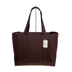 На фото 2 - Женская сумка из текстиля, цвет кофе