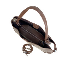 На фото 2 - Женская сумка из натуральной кожи, цвет коричневый На фото 2 - Женская сумка из натуральной кожи, цвет коричневый