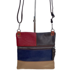 На фото 2 - Женская сумка из натуральной кожи мультицвет На фото 2 - Женская сумка из натуральной кожи мультицвет