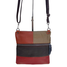 На фото 2 - Женская сумка из натуральной кожи мультицвет На фото 2 - Женская сумка из натуральной кожи мультицвет