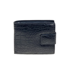 На фото 1 - Мужское  портмоне  из искусственной кожи,  цвет  черный