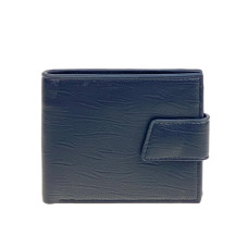 На фото 1 - Мужское  портмоне  из натуральной кожи,  цвет  черный