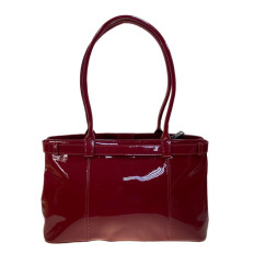 На фото 2 - Женская сумка из натуральной кожи, цвет красный На фото 2 - Женская сумка из натуральной кожи, цвет красный