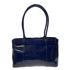 На фото 2 - Женская сумка из натуральной кожи, цвет синий На фото 2 - Женская сумка из натуральной кожи, цвет синий