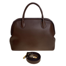 На фото 2 - Женская сумка из натуральной кожи, цвет шоколад На фото 2 - Женская сумка из натуральной кожи, цвет шоколад