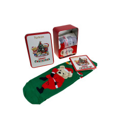 На фото 1 - Набор женских носков в подарочной коробке