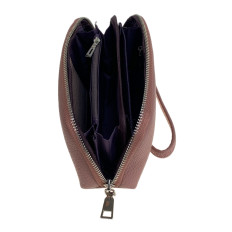 На фото 2 - Женский кошелёк  из натуральной кожи, цвет нежно розовый