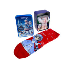 На фото 1 - Набор женских носков в подарочной коробке