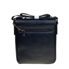 На фото 2 - Сумка мужская из натуральной кожи, цвет черный На фото 2 - Сумка мужская из натуральной кожи, цвет черный