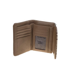 На фото 2 - Женское портмоне из искусственной кожи, цвет хаки На фото 2 - Женское портмоне из искусственной кожи, цвет хаки